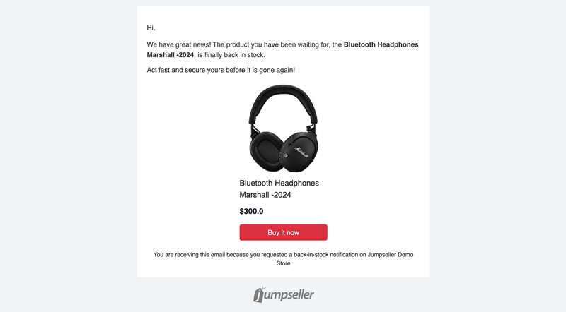 Email Notification