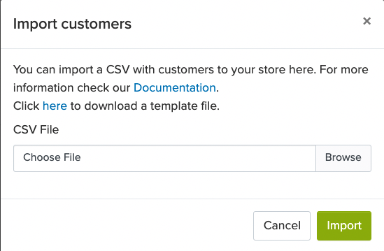 customer import
