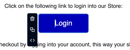 Email Editor - Select element