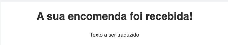 Email Editor - Translated Text