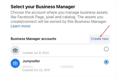 setup facebook account