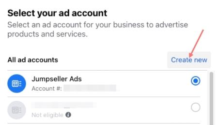 setup facebook account