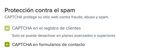 Spam Protection