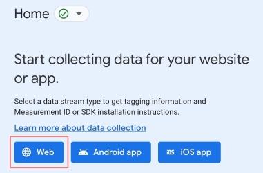 start collecting data