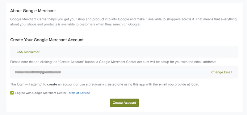 Create Account