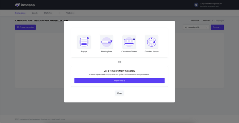 website