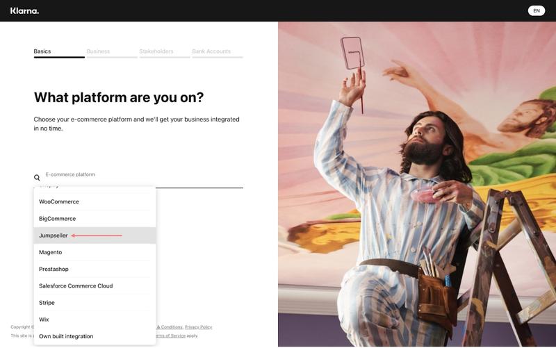 Klarna onboarding