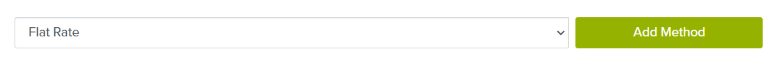 add shipping method