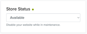 store status