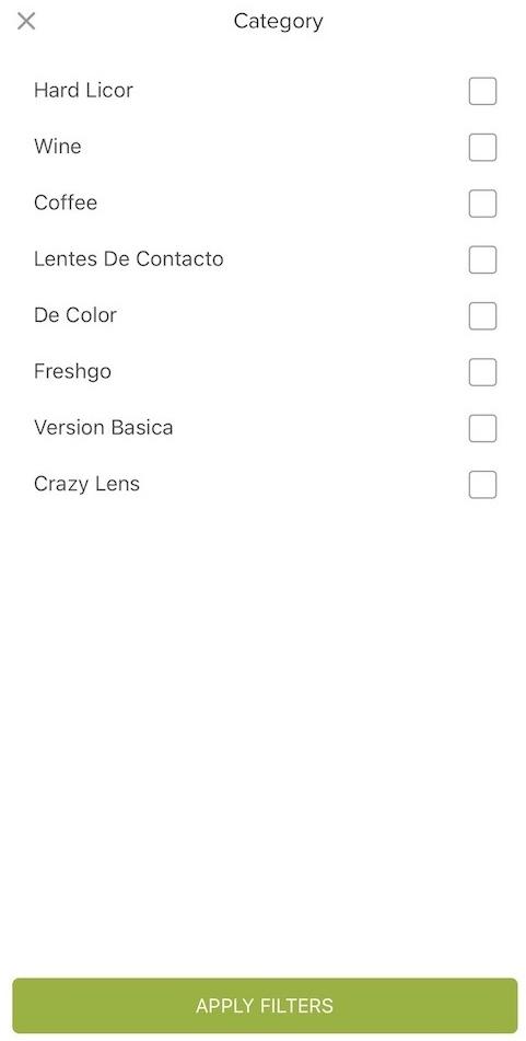 order information