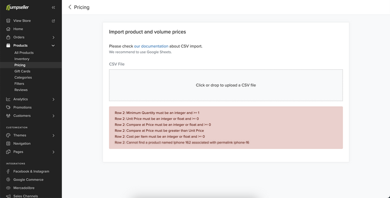 Negative Pricing Fields