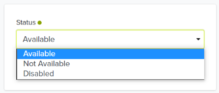 New Product status