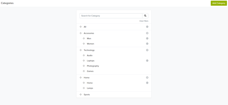 Product Categories