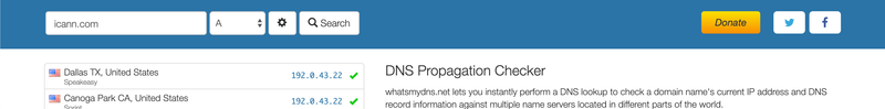 A Record - icann.com