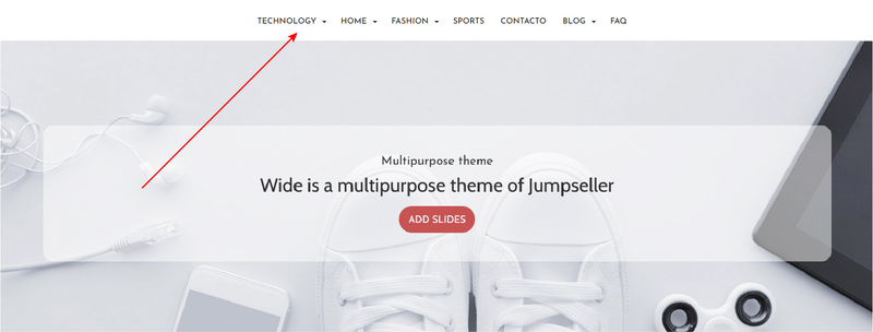 Wide Theme