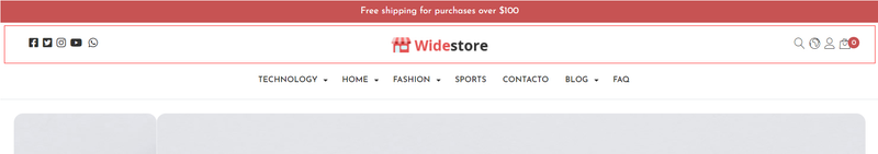 Wide Theme