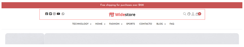 Wide Theme