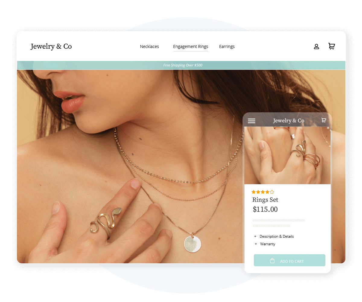 Build a professional looking website instantly